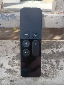 Remote Control for Apple TV Siri (black) 4K 4th EMC 3186 A1962 (Used)