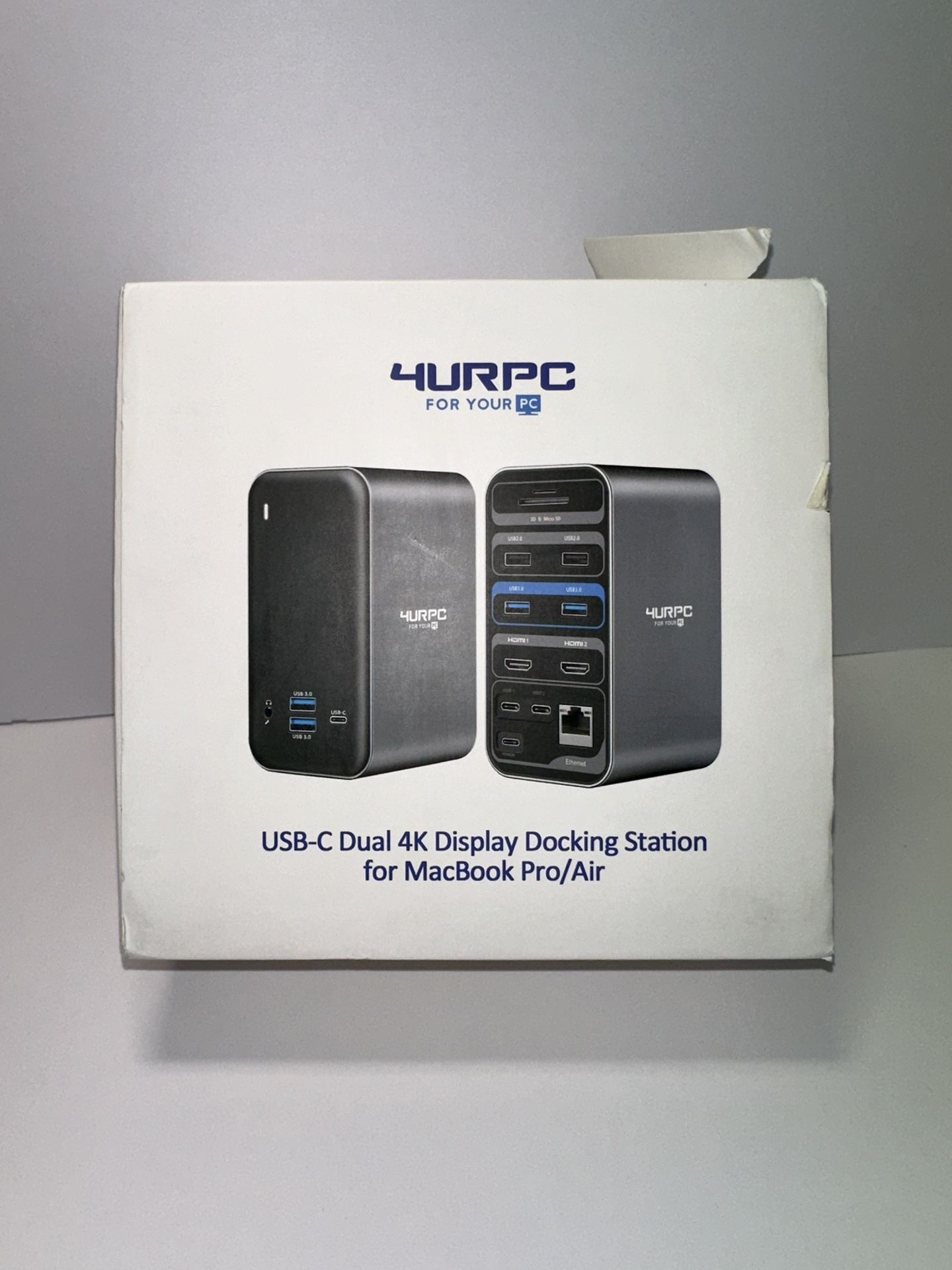 Dual Monitor Docking Station for MacBook Pro / MacBook Air (See Description For Compatibility