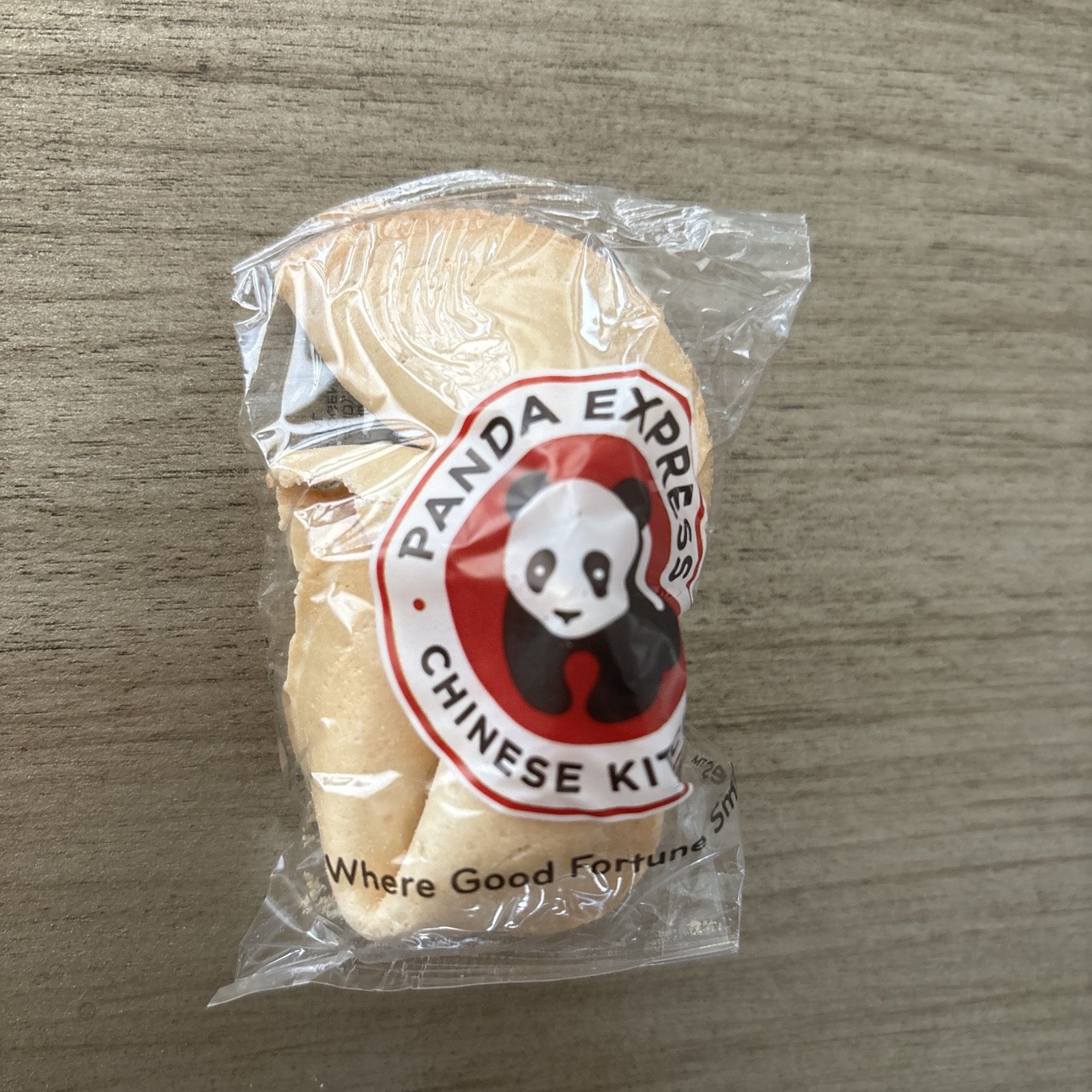 Panda Express RARE DOUBLE Fortune Cookie [777]