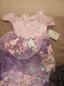 Brand new and contour flower dress Isabella Halloween costume 9/10