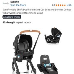 Evenflo Dualride Shyft Gold 