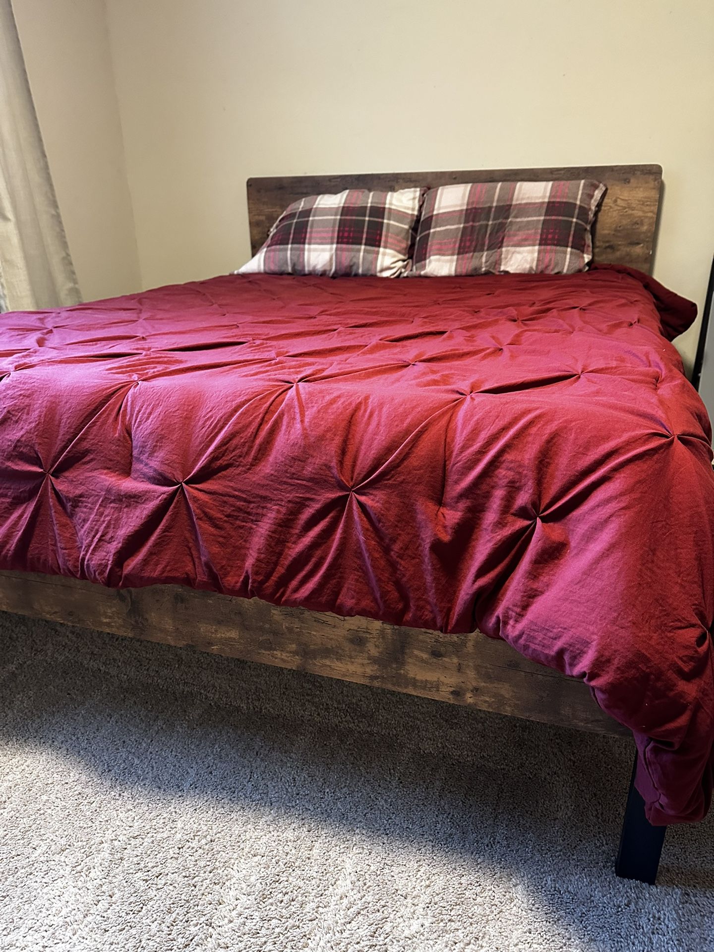 Queen Bed Frame And Mattress