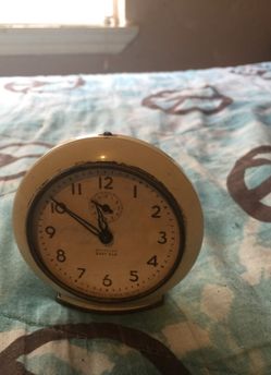 Metal clock