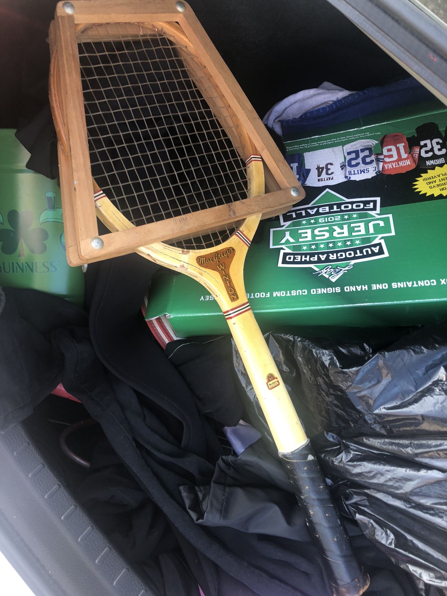 Tennis racquet 3 of them Vintage retro classic where