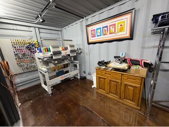 Screen print shop liquidation sale