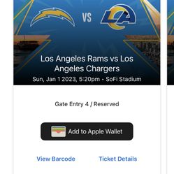 Chargers Tickets