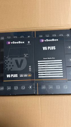 VSeeBox V6 Plus Streaming Device Cord Cutting Live TV Movies Sports Family Entertainment