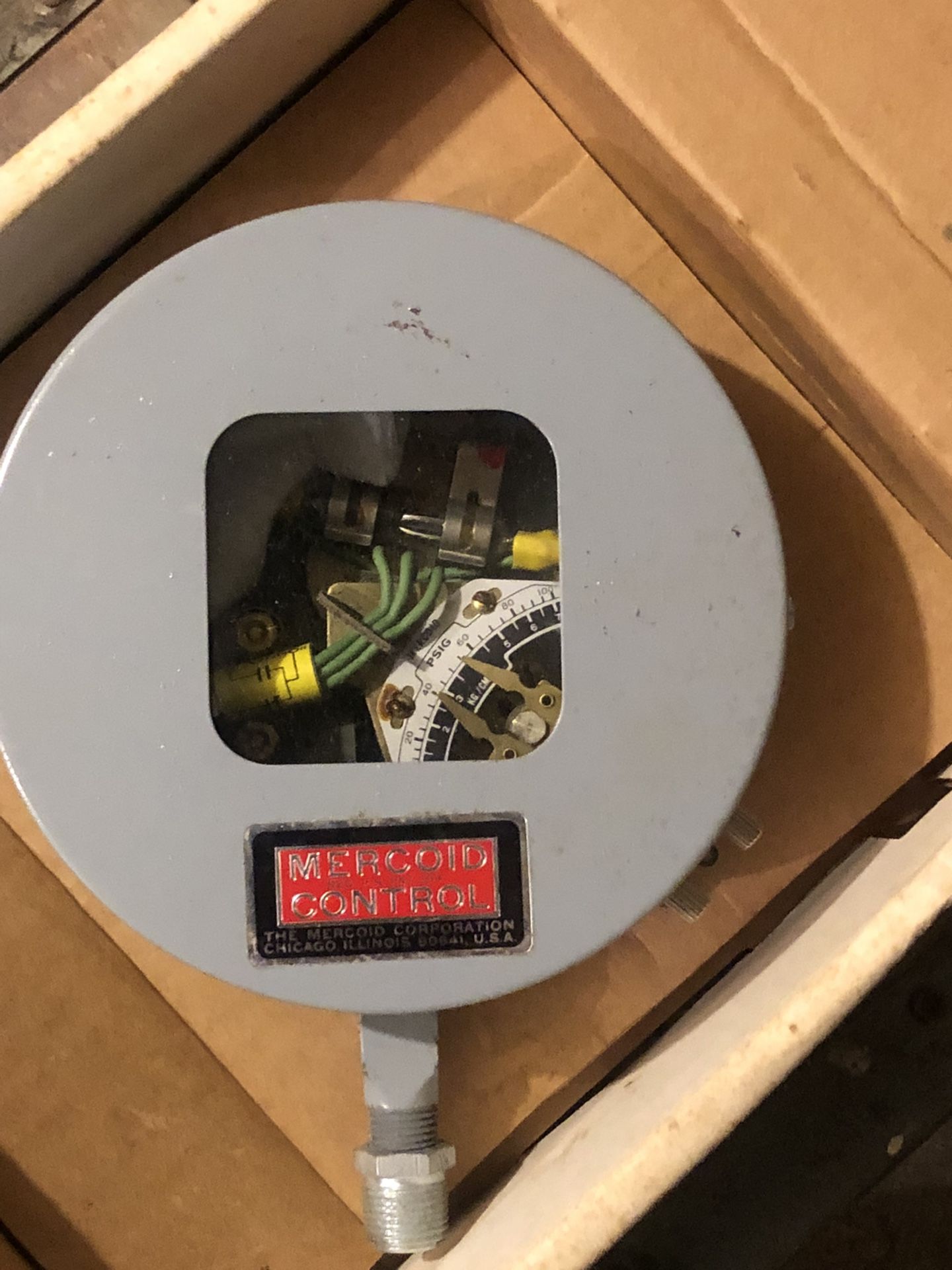 Pressure Control Switch. Mercoid DA-31-153 RG6