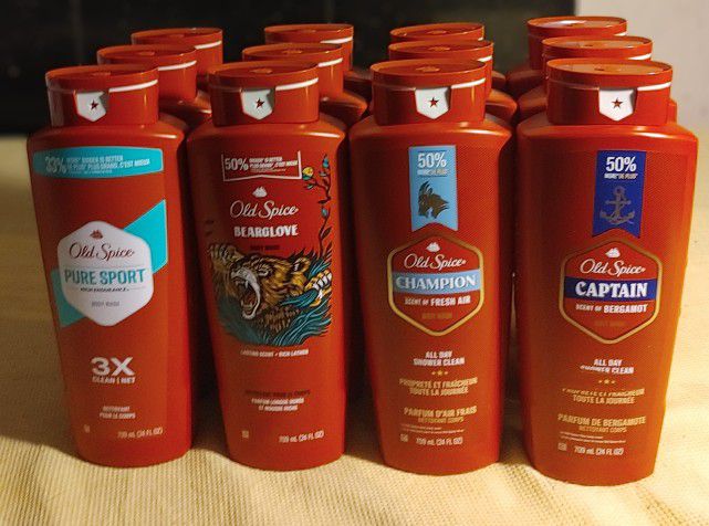 Old spice body wash Mixed 3 for $12