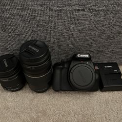 Cannon T100 With 18-55 And 70-300