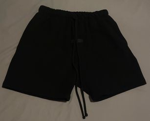 Essentials black shorts.
