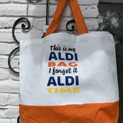 ALDI Time Reusable Bag 
