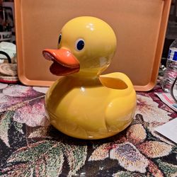 Ceramic yellow duckling