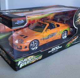 Jada Fast & Furious Brian's Toyota Supra Die-Cast Car 1:24 Scale