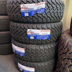 275/60/20 Atlander All Terrain EACH TIRE $150/ CADA LLANTA- INSTALLED AND BALANCED 