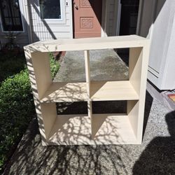 Ikea Kallax Cube Shelf Birch Cubby Storage