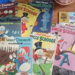 1950s And 60s Comic Books