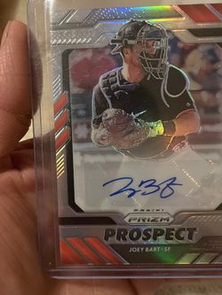 Joey Bart Prizm Prospect Silver Auto