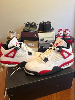 Size 11- Jordan 4 ‘Red Cement’