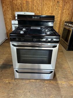 Stove gas Frigidaire stainless steel