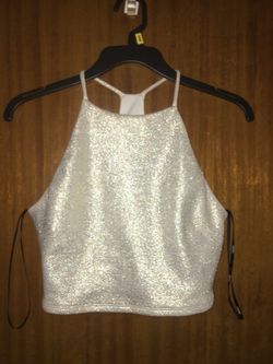 Shiny Crop Top
