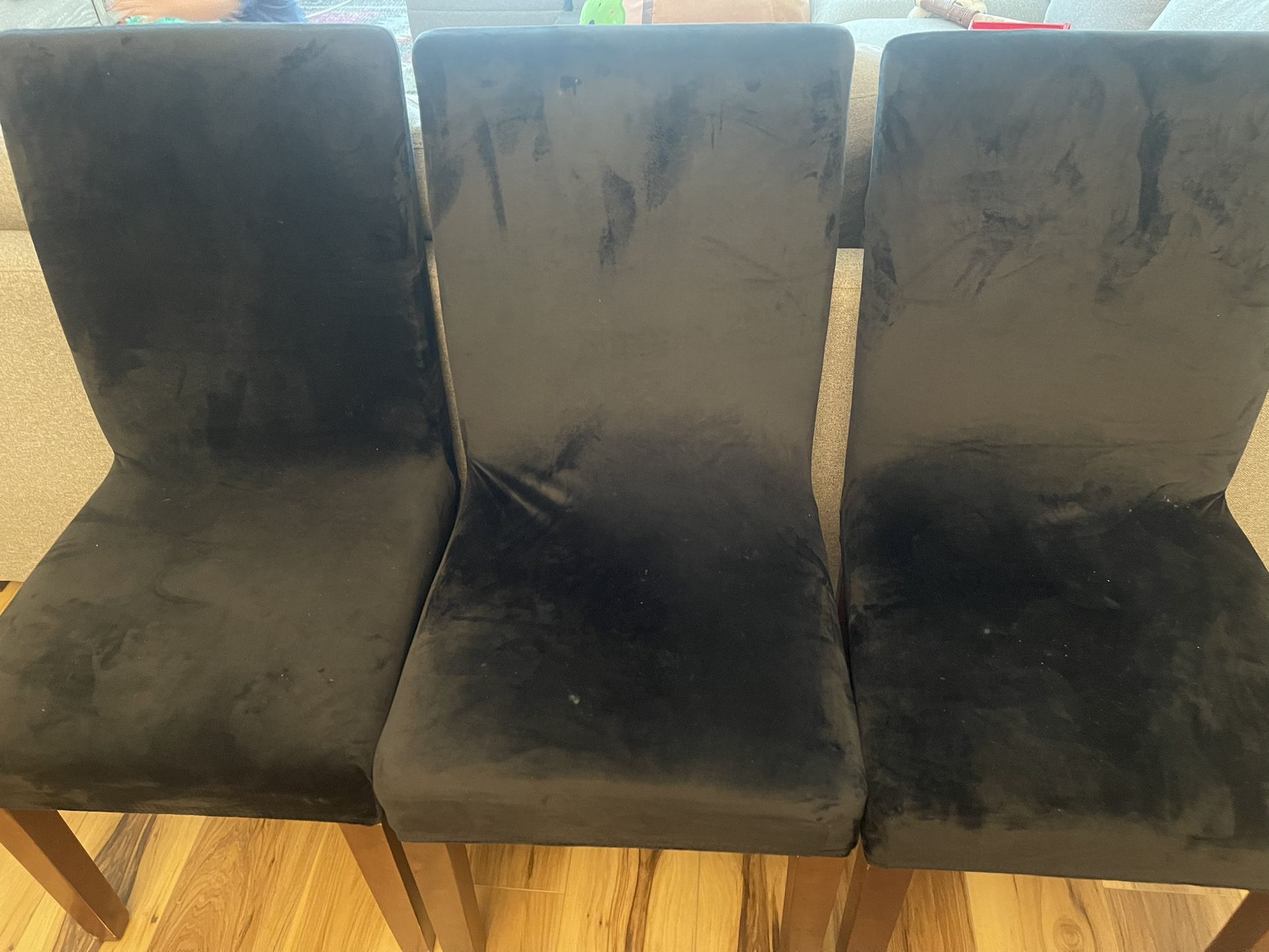 Set of 3 Parsons Chairs 