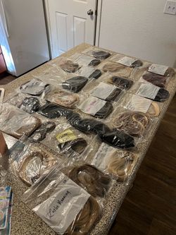 26 bags of Hair extensions
