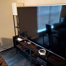 Sharp Aquos LC-70UQ17U TV, Stand, And Accessories 
