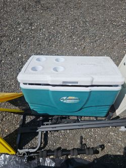 Cooler with brewing supplies