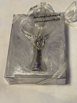 Seasons of Cannon Falls Serenity Mini Angel Bell Ornament