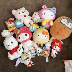 Sanrio Disney San-X Plushies 