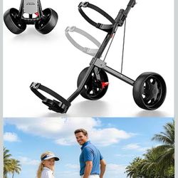 Brand New Adjustable 2-Wheel Golf Pull Cart