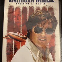 AMERICAN MADE (DVD-2017) NEW! Tom Cruise!