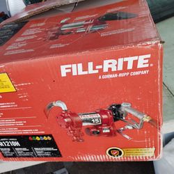 Fill Rite Pump And Hoses