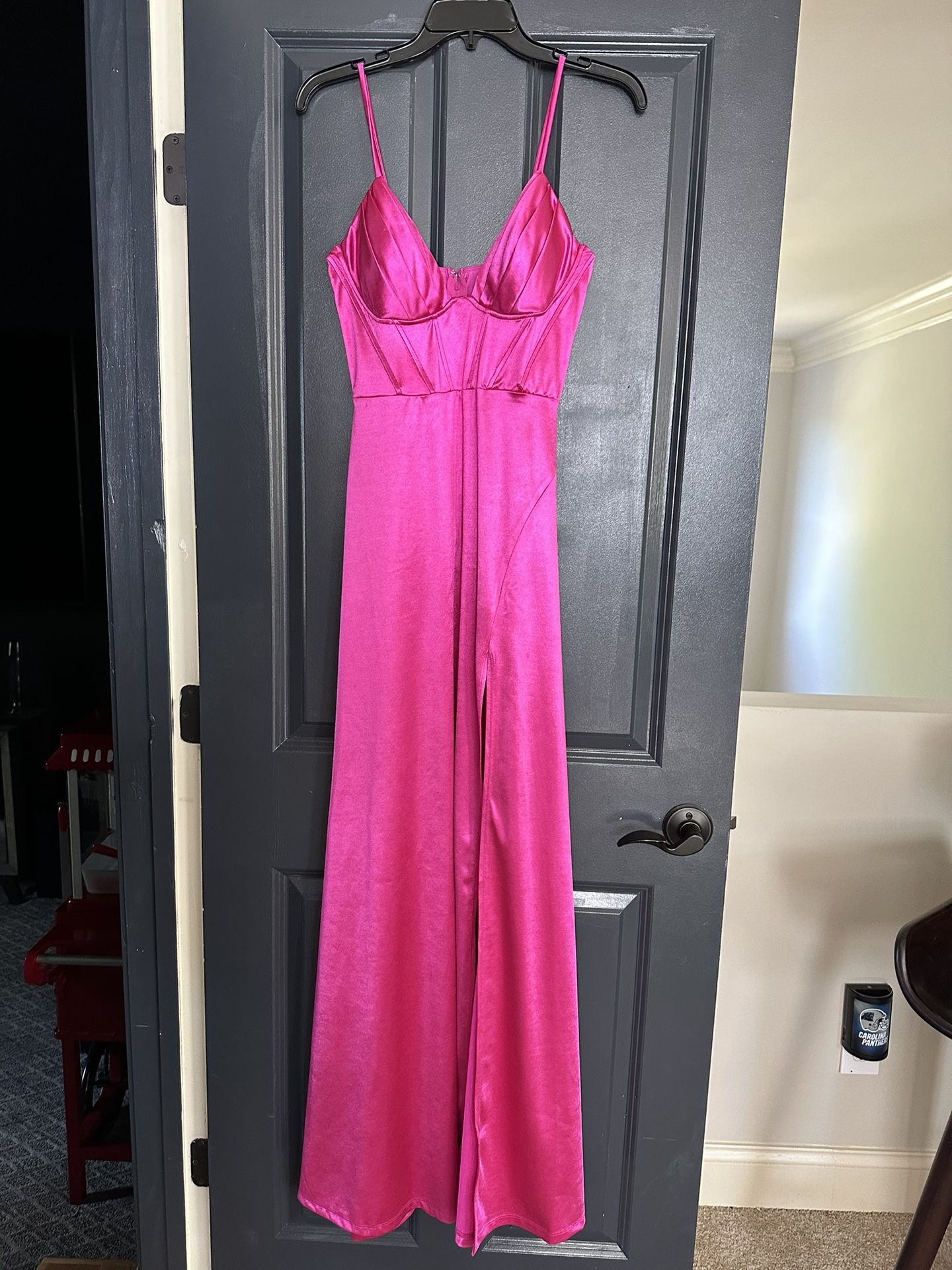 Windsor Fuchsia Floor Length Dress