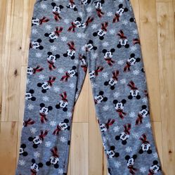 Disney Mickey Mouse Winter Fleece Pajama Pants (XXL)