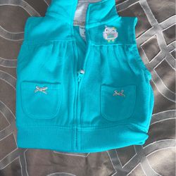 Baby Girl Sweater Vest Size 6 Months 