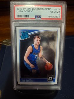 2018 Luka Doncic Optic Rated Rookie PSA 10