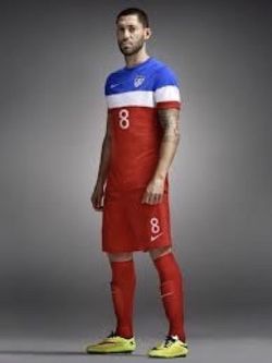 USA SOCCER FIFA WORLD CUP NIKE FC / AUTHENTIC USMNT Rocket “BOMB POP” Team USA Vapor Match SOCCER Jersey DRI-FIT Futbol Kit / Men’s XL