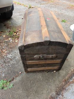 1(contact info removed) dome steamer trunk