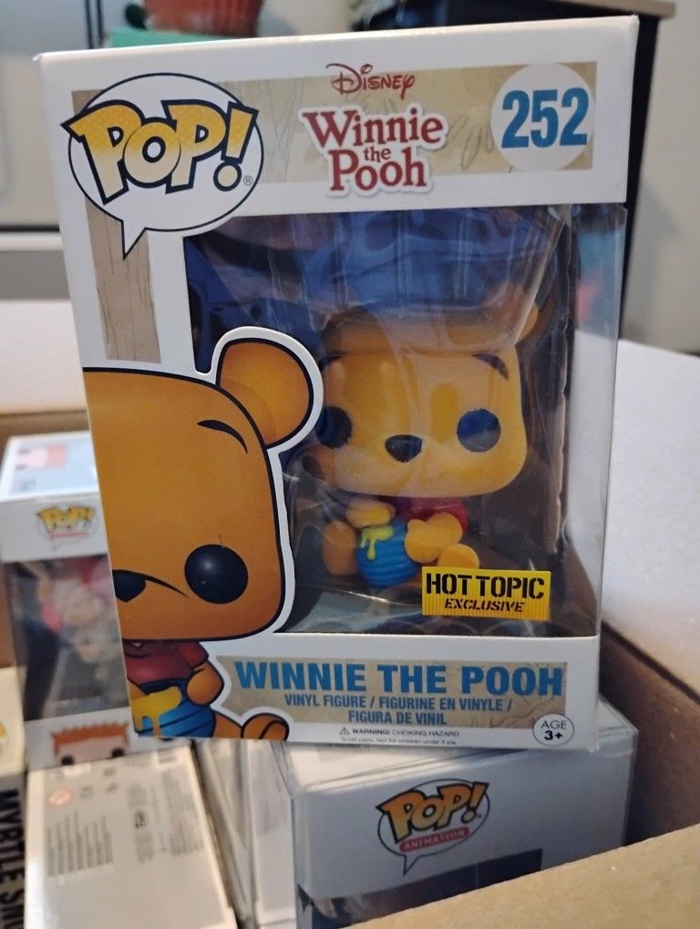 Winnie The Pooh Funko (flocked) #252