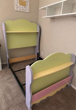 Girls twin bed frame