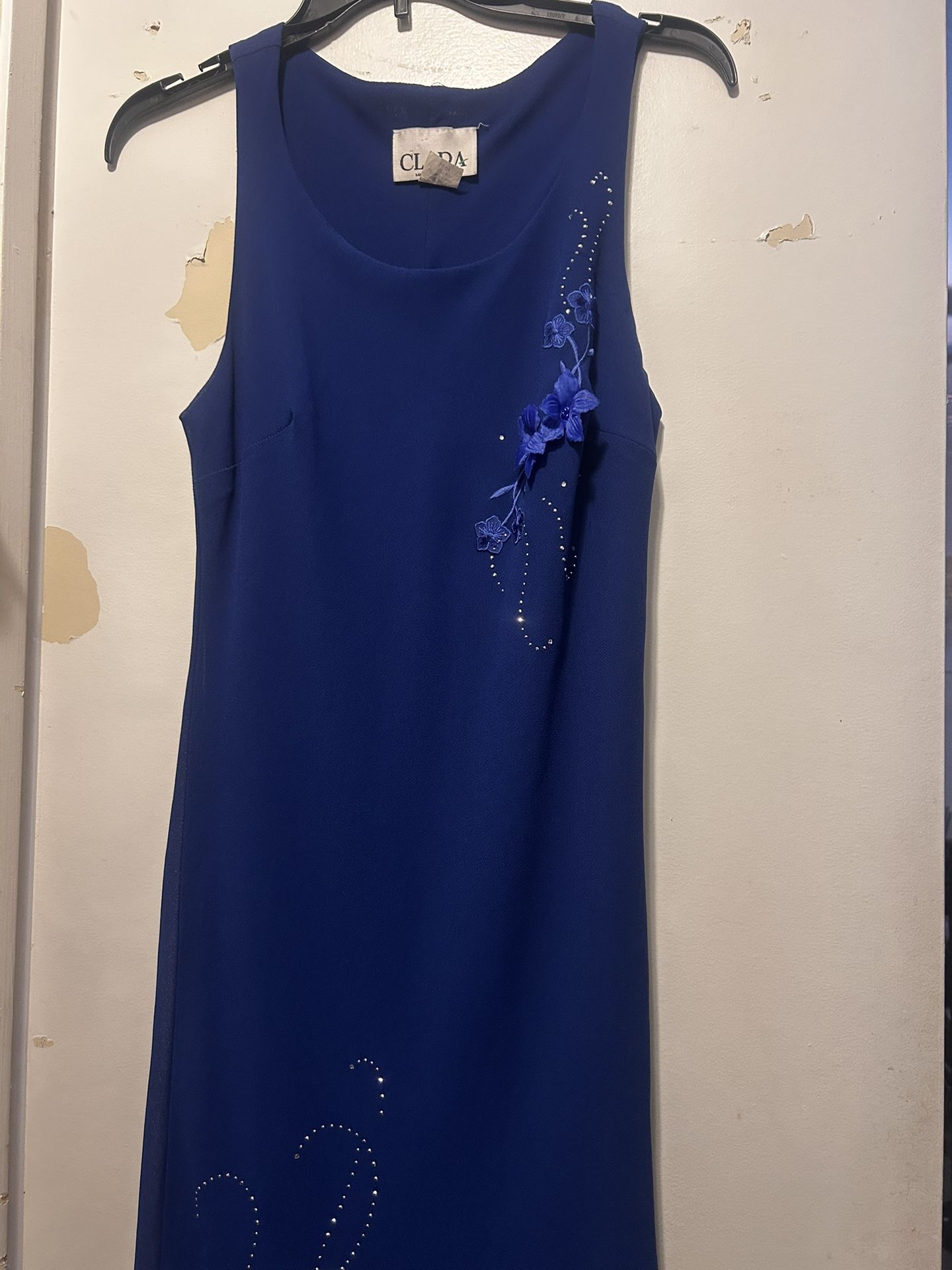 Blue Party Dress