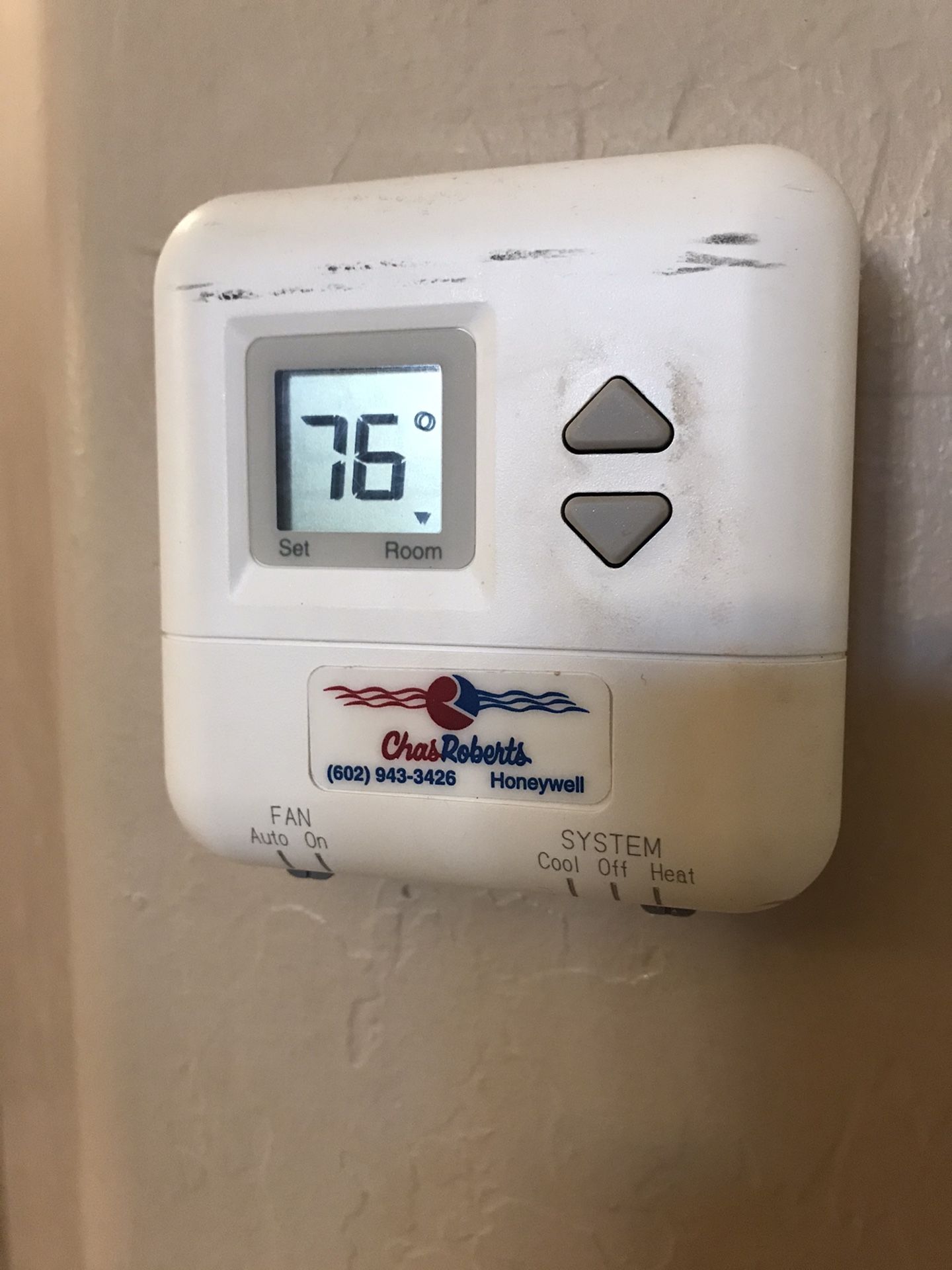 Honeywell thermostat