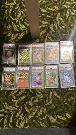Pokemon psa 9 lot bundle