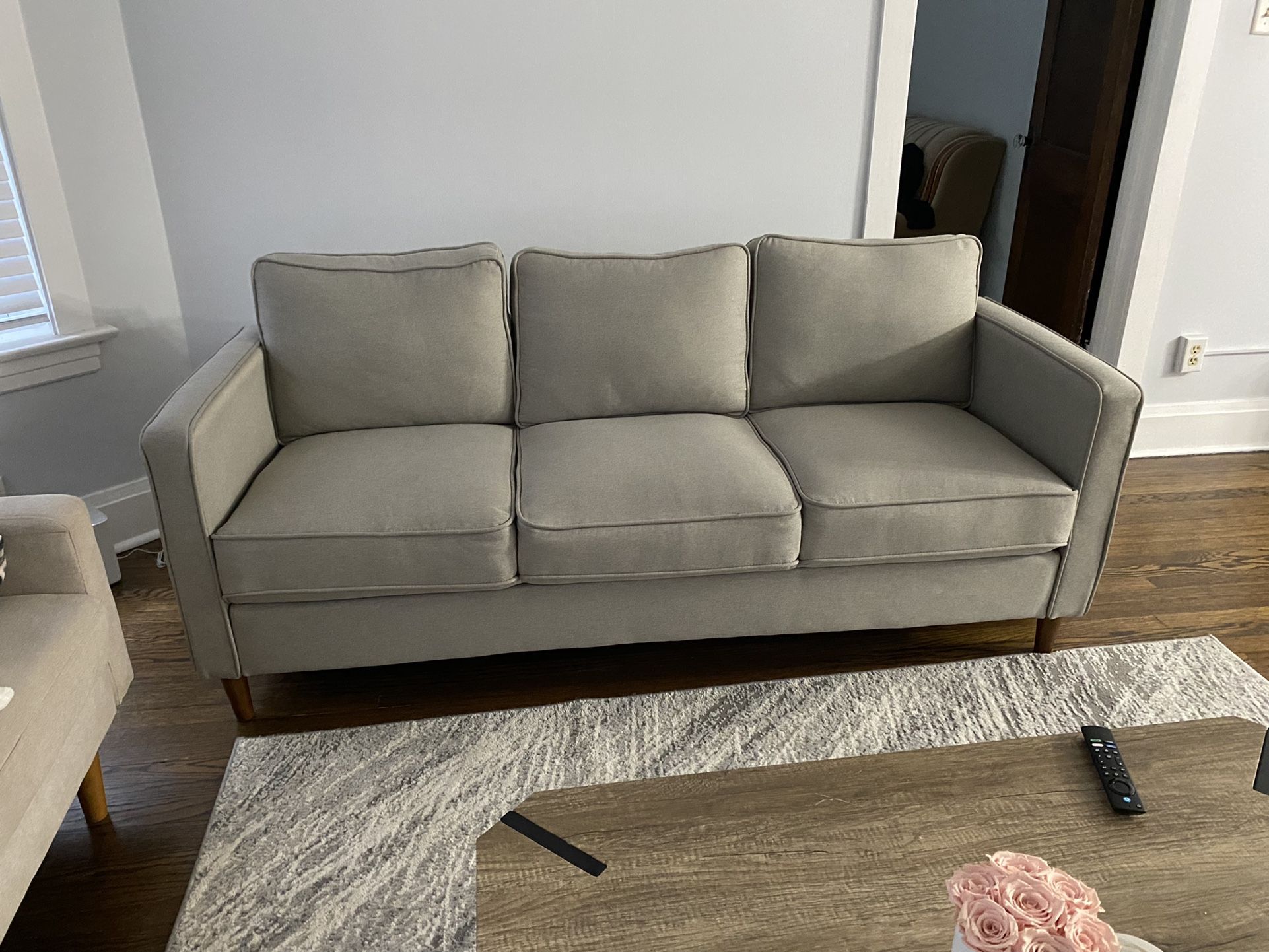 Sand grey 3 Seater Couch, Brand New 