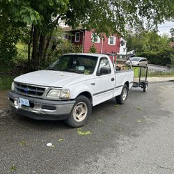 1997 Ford F-150 With Trailer 