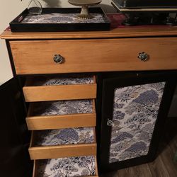 Painted Repurposed Cabinet Dresser 