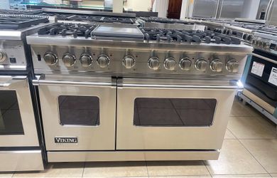 Viking 48” Dual Fuel Range Stainless Steel