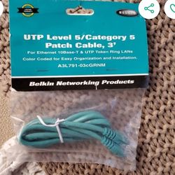UTP CAT 5 INTERNET CABLE- 3FT